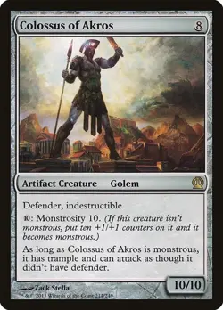 Colossus of Akros Foil - Theros : Magic: The Gathering NM - Image 1