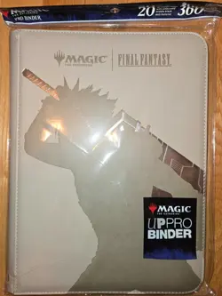 Magic The Gathering Final Fantasy Cloud Ultra Pro Card Binder |BRAND NEW - Image 1
