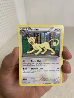 Pokemon TCG Next Destinies Persian Holo Card 81/99 Rare Played 2012 Collectible - Image 1