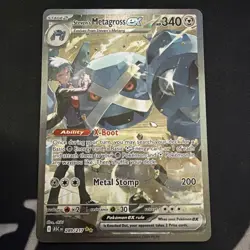 NM-Mint Steven's Metagross ex - 289/217 - Special Illustration Rare Pokemon Asce - Image 1