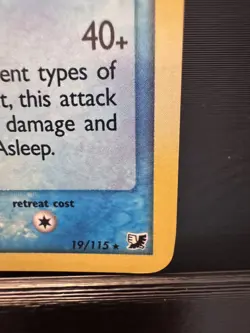 Vaporeon 19/115 Unseen Forces Holo Pokemon Card TCG NM - Image 2