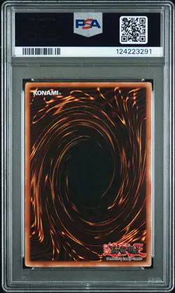 2006 YU-GI-OH! MCDONALD'S PROMO CARDS 2 #EN018 DUNGEON WORM PSA 5 - Image 2