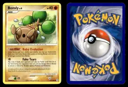 Bonsly 71/130 Common Diamond & Pearl Pokemon Card - Image 1