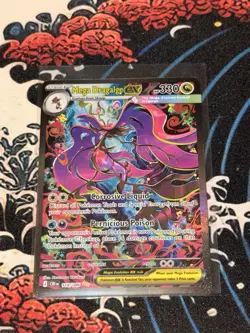 Pokemon Mega Dragalge EX 118/086 XY Phantom Forces Ultra Rare Full Art Holo - Image 1