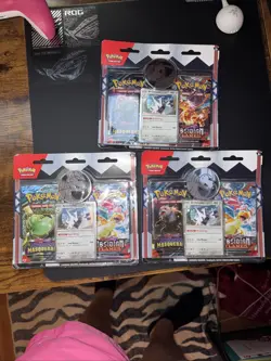 Lot of 3 Pokemon Archaludon Blister 2PK Obsidian Flames & Twilight FREE SHIP NEW - Image 1