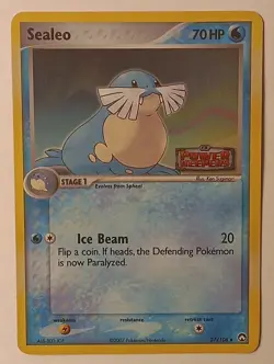 Sealeo 37/108 Ex Power Keepers Reverse Holo STAMPED Pokemon TCG - Image 1