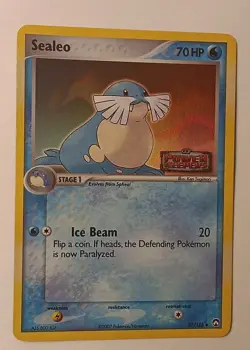Sealeo 37/108 Ex Power Keepers Reverse Holo STAMPED Pokemon TCG - Image 2