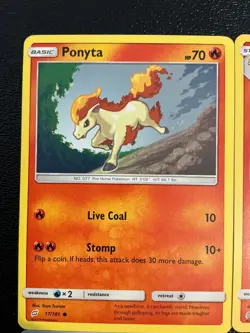 12 Ponyta Rapidash Pokemon TCG 🔥🔥🐎🐴 Collection Cute Horse mixed Lot - Image 2