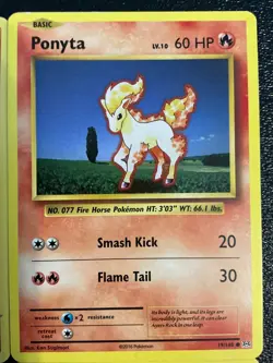12 Ponyta Rapidash Pokemon TCG 🔥🔥🐎🐴 Collection Cute Horse mixed Lot - Image 5