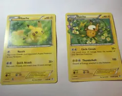 Pokemon TCG Pikachu Raichu 2016 generations Card Lot - 2 Cards - Image 1