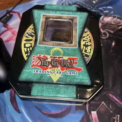 Yu Gi Oh 1996 Collectible Tin Gold Trading Card Game Bulk Lot With Tin - Image 1