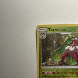 Pokemon TCG Tsareena 20/149 1st Place League Challenge Promo Sun & Moon Base Set - Image 3