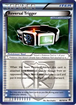 Reversal Trigger (Team Plasma) 86/101 Plasma Blast Pokemon Card TCG - Image 1