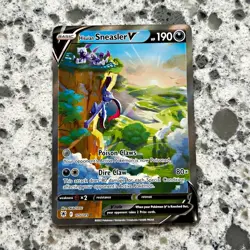 Pokemon TCG Hisuian Sneasler V 175/189 Astral Radiance UR Holo Full Art 2022 - Image 1