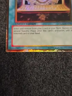 Yu-Gi-Oh Gold Sarcophagus Gold Rare Card GLD2-EN040 Limited Edition MP - Image 2