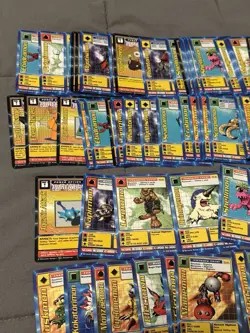 Digimon Series 1 & 2 Non Holo 145 Card Lot! Digi-Battle Series 1 & 2 (#5) - Image 2