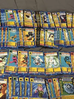 Digimon Series 1 & 2 Non Holo 145 Card Lot! Digi-Battle Series 1 & 2 (#5) - Image 3