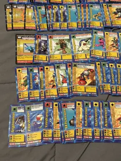Digimon Series 1 & 2 Non Holo 145 Card Lot! Digi-Battle Series 1 & 2 (#5) - Image 5