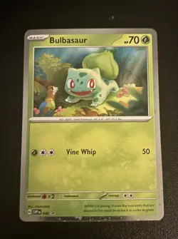Bulbasaur - 046 (Cosmos Holo) 046 Sv: Scarlet & Violet Promo Cards Holo - Image 1