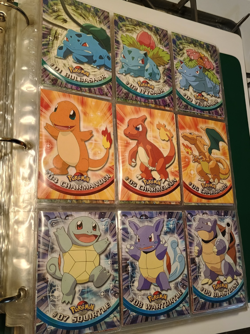 Lot of Topps Pokemon 1999 TV animation Card Set + Movie, Holo, Stickers, Die Cut - Image 1