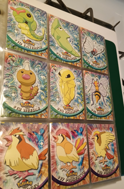 Lot of Topps Pokemon 1999 TV animation Card Set + Movie, Holo, Stickers, Die Cut - Image 3