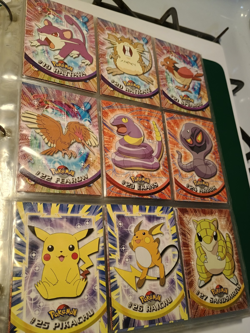 Lot of Topps Pokemon 1999 TV animation Card Set + Movie, Holo, Stickers, Die Cut - Image 5