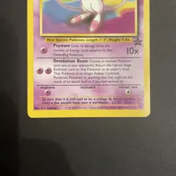 Pokemon TCG Mew Black Star Promo Non-Holo Card 1999 Vintage WOTC Original 151 🧚 - Image 3