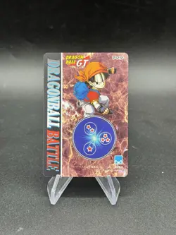 Dragon Ball GT PP Vintage 1996 Amada Card 10 Goku Dende Mr. Popo Japanese NM - Image 2
