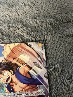 Monkey D Luffy OP14-013 Alternate Art Azure Sea's Seven One Piece Card NM JP - Image 3