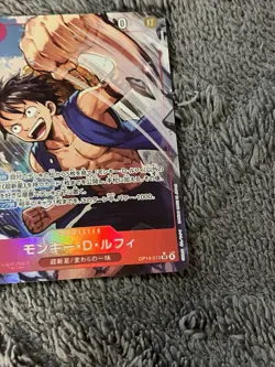 Monkey D Luffy OP14-013 Alternate Art Azure Sea's Seven One Piece Card NM JP - Image 5