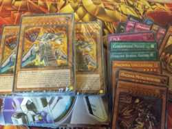Yu-Gi-Oh! 3x Mechanized Madness Structure Deck Sealed + Extra Cards - Image 1