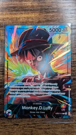 One Piece Card Game Official Playmat Vol.5 Luffy Promo English *IN HAND READ!* - Image 1