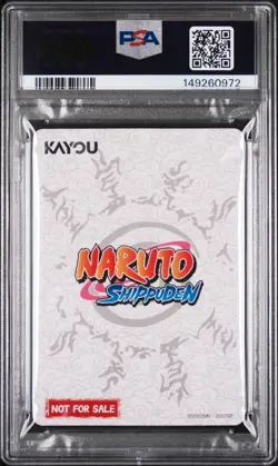 PSA 10 Naruto Uzumaki - PR - Naruto Kayou English Series 2 - Promo Card - Image 2