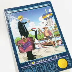 ONE PIECE VISUAL ADVENTURE Card 133 Sanji Bandai Carddass 2001 - Image 2