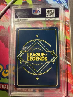 OGN 2025 Riftbound Lee Sin #078a Foil Alternate Art PSA 10 English Card - Image 2