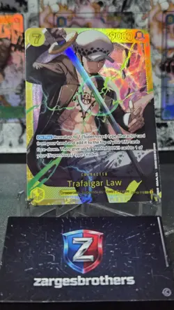 Trafalgar Law OP10-119 (Secret) Royal Blood ONE PIECE Card English - Image 1