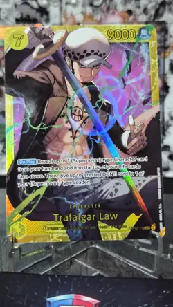 Trafalgar Law OP10-119 (Secret) Royal Blood ONE PIECE Card English - Image 2