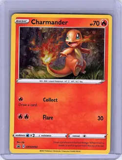 Charmander - Holo Promo SWSH: Sword & Shield Promo Cards SWSH092 LP - Image 1