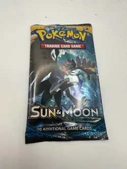 Pokemon Sun & Moon Booster Pack - 10 Cards 820650801945 - Image 1