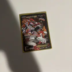 Pokemon TCG Team Magma's Groudon EX Holo Full Art Rare Card 15/34 Double Crisis - Image 1
