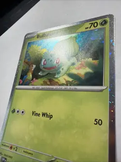 Bulbasaur 046 Black Star Promo Holo Scarlet & Violet 151 Pokemon TCG Card NM - Image 4