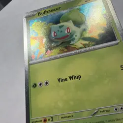 Bulbasaur 046 Black Star Promo Holo Scarlet & Violet 151 Pokemon TCG Card NM - Image 5