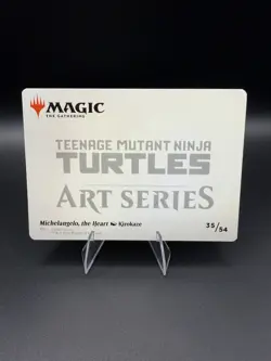 Michelangelo, the Heart Art Card Art Series: Teenage Mutant Ninja Turtles... - Image 2