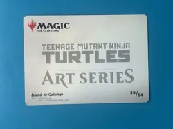 Island Art Card (38/54) Art Series: Teenage Mutant Ninja Turtles Regular - Image 2