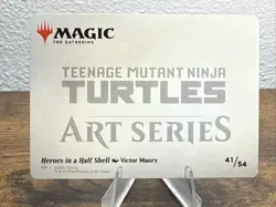 Heroes in a Half Shell Art Card - Art Series: Teenage Mutant Ninja Turtles - Image 2