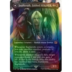 Foil Sephiroth, Fabled Soldier (borderless) (317) M/NM Magic MTG Final Fantasy - Image 1