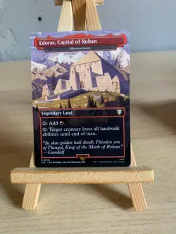 EDORAS, CAPITAL OF ROHAN - HAMMERHEIM (BORDERLESS) TLR MAGIC: THE GATHERING NM/M - Image 1