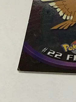 Fearow #22 Topps Blue Logo Foil Pokemon Card MP - Image 5