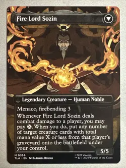 MTG / The Rise of Sozin / TLA / #356 / Regular (Borderless) / Mythic / NM - Image 2