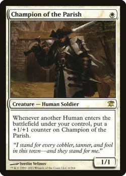 Magic: The Gathering Innistrad Champion of the Parish - Image 1